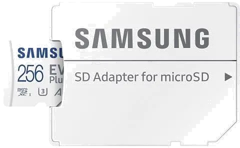 Samsung MB-MC256KA/EU MB-MC128KA/EU Micro Secure Digital Card 256GB Clasa 10 pana la 48MB/S cu adaptor, 8806092411166