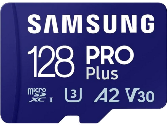 Samsung MB-MD128SA/EU MB-MD128DA/EU MicroSDHC PRO PLUS 128GB Class10/Grade 3 adapter UHS-I, 8806094788112