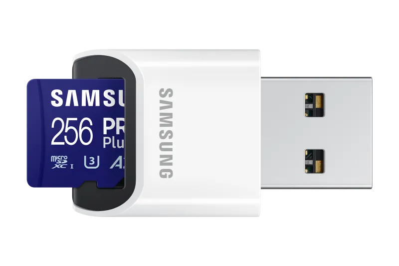 Samsung MB-MD256SB/WW MB-MD256SB/WW MicroSDHC PRO PLUS 256GB Class10/Grade 3 cu cititor de carduri, 8806094780697