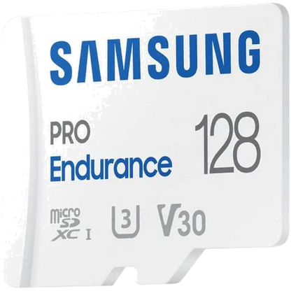 Samsung MB-MJ128KA/EU MB-MJ128KA/EU Micro Secure Digital Card PRO Endurance 128GB Clasa 10 pana la 40MB/S cu adaptor, 8806092767256