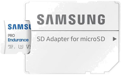 Samsung MB-MJ256KA/EU MB-MJ128KA/EU Micro Secure Digital Card PRO Endurance 256GB Clasa 10 pana la 40MB/S cu adaptor, 8806092767263