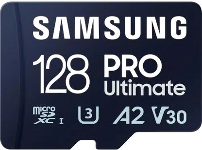 Samsung MB-MY128SA/WW MB-MY128SA/WW Micro Secure Digital Card Pro Ultimate 128GB Clasa 10 pana la 200MB/S cu adaptor, 8806094957174