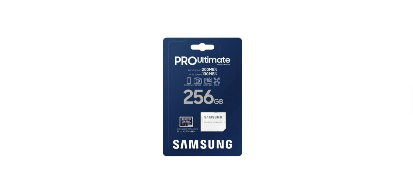 Samsung MB-MY256SA/WW MB-MY128SA/WW Micro Secure Digital Card Pro Ultimate 256GB Clasa 10 pana la 200MB/S cu adaptor, 8806094957211