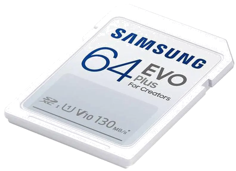 Samsung MB-SC64K/EU MB-SC64K/EU Micro Secure Digital Card Evo Plus 64GB Clasa U1 V10 pana la 130MB/S, 8806092504592