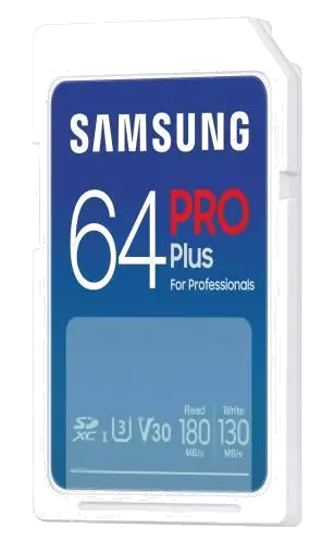 Samsung MB-SD64S/EU MB-SD256S/EU Micro Secure Digital Card PRO Plus 64GB Clasa U1 V10 pana la 120MB/S, 8806094785821