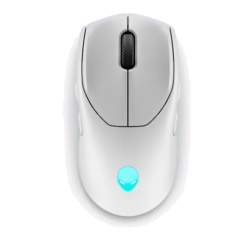 DELL 545-BBDO Alienware Tri-Mode Wireless Gaming Mouse AW720M (Lunar Light), 5397184735527