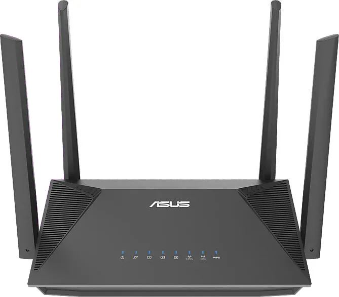 Asus RT-AX52 RT-AX52 router AX1800 5GHz @ 1201 Mbps+ 2.4GHZ 574 Mbps, 4711387261484