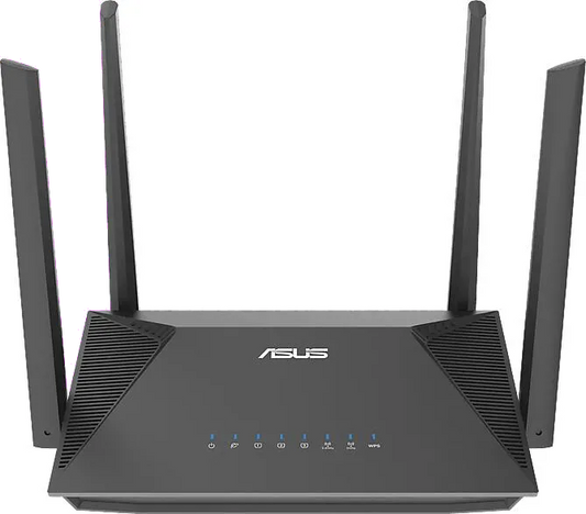 Asus RT-AX52 RT-AX52 router AX1800 5GHz @ 1201 Mbps+ 2.4GHZ 574 Mbps, 4711387261484