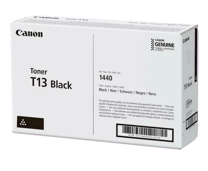 Canon 5640C006AA CRG-T13 Toner negru, 10.6k pagini, pentru i-SENSYS X 1440, 4549292198089