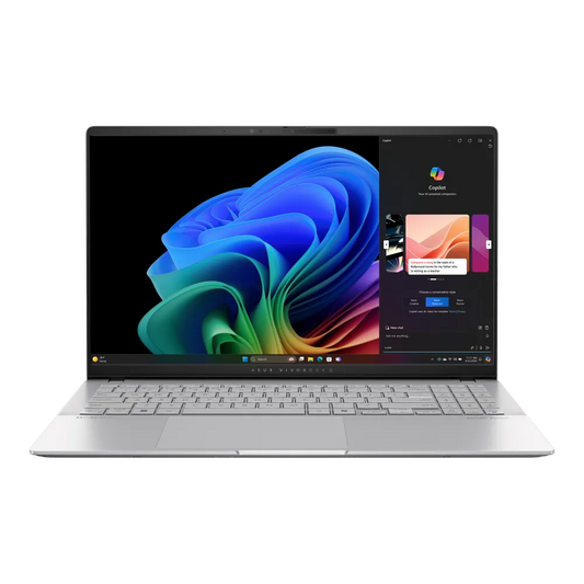 Asus 90NB14Q2-M008Y0 Vivobook S15 OLED Copilot+ laptop 15.6inch Snapdragon® X Elite X1E 32GB 1TB W11P