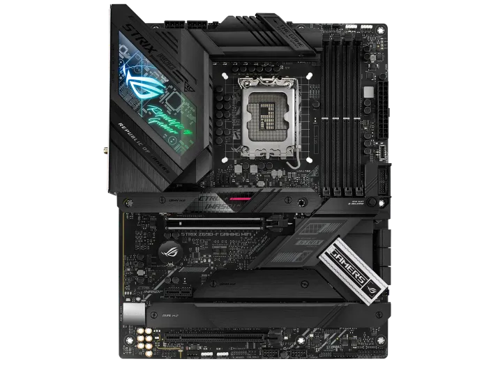 Asus ROG STRIX Z690-F GAM WIFI ROG STRIX Z690-F GAM WIFI placa de baza LGA1700 DDR5 maxim 192GB Intel Z690