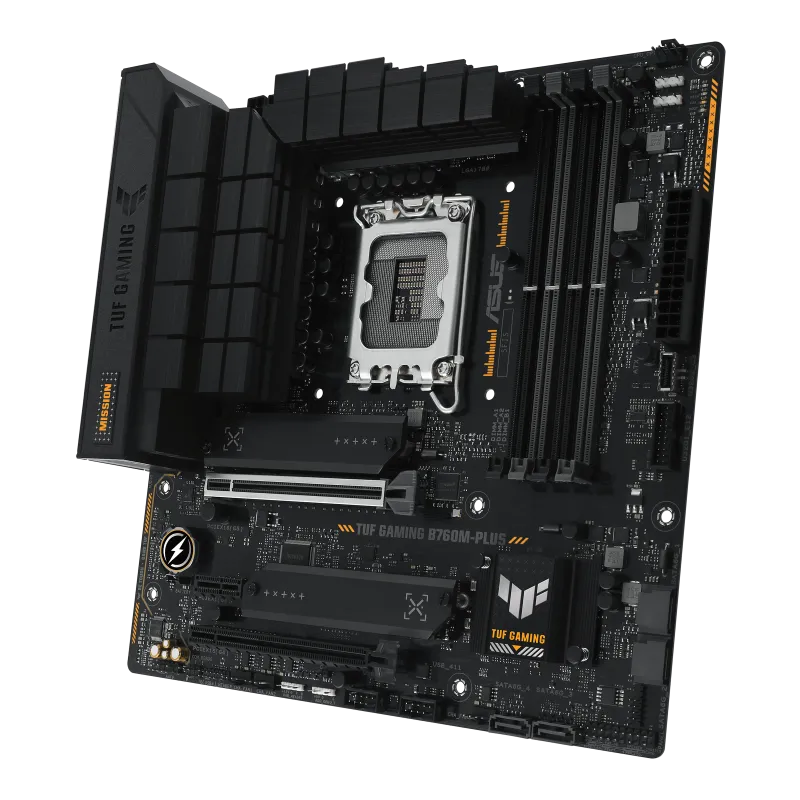 Asus TUF GAMING B760M-PLUS TUF GAMING B760M-PLUS placa de baza LGA1700 DDR5 maxim 128GB micro-ATX