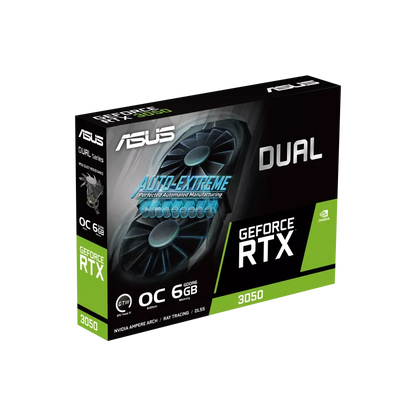 Asus DUAL-RTX3050-O6G Placa video GeForce RTX3050 6GB OC