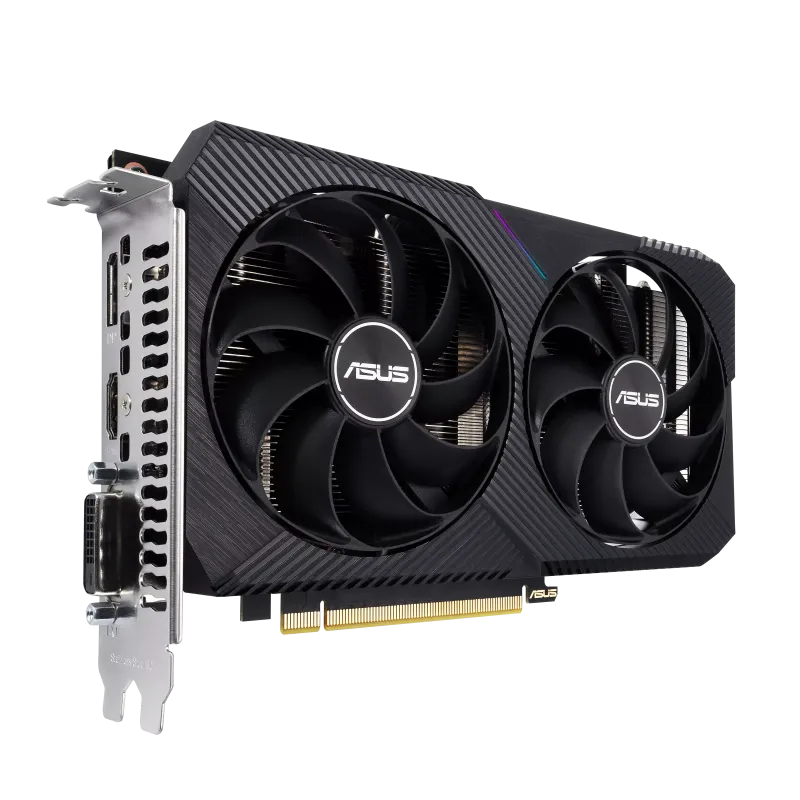 Asus DUAL-RTX3050-O8G-V2 DUAL-RTX3050-O8G-V2 placa video Dual GeForce RTX™ 3050 V2 OC Edition 8GB GDDR6, 4711081772453