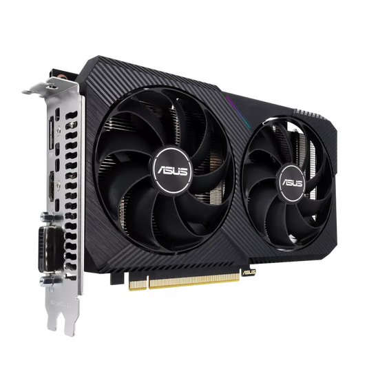 Asus DUAL-RTX3050-O8G-V2 DUAL-RTX3050-O8G-V2 placa video Dual GeForce RTX™ 3050 V2 OC Edition 8GB GDDR6, 4711081772453