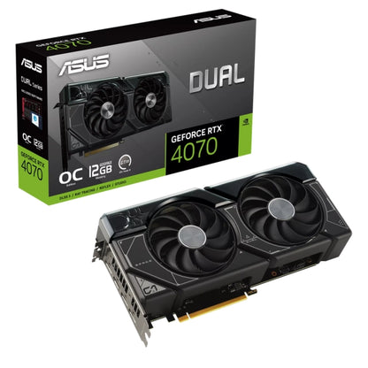 Asus DUAL-RTX4070-O12G VGA PCIE16 RTX4070 12GB GDDR6X/DUAL-RTX4070-O12G ASUS, 4711387128206