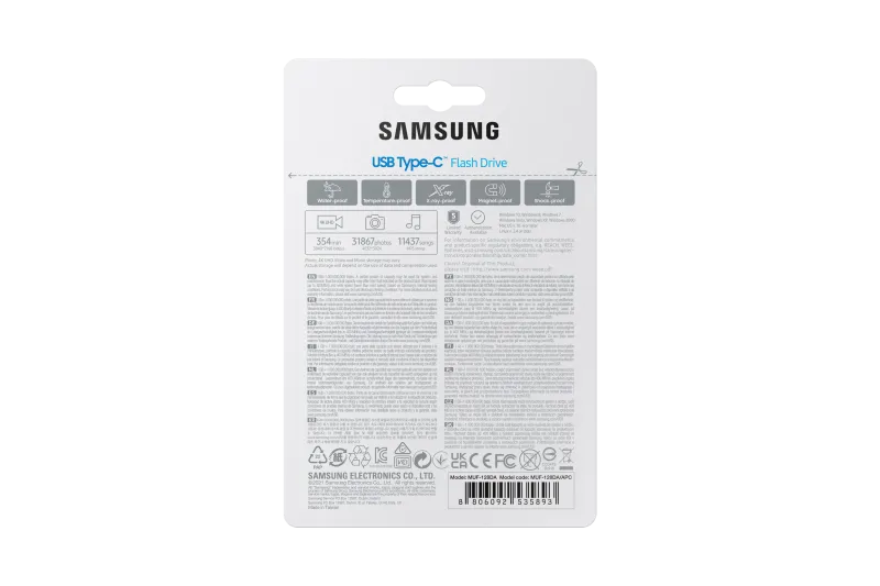 Samsung MUF-128DA/APC USB-C 128GB Pendrive 3.2 BLUE, 8806092535893