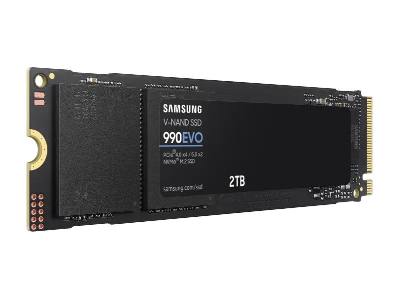 Samsung MZ-V9E2T0BW 2TB SSD 990 EVO PCIe M.2 NVMe, 8806095300269