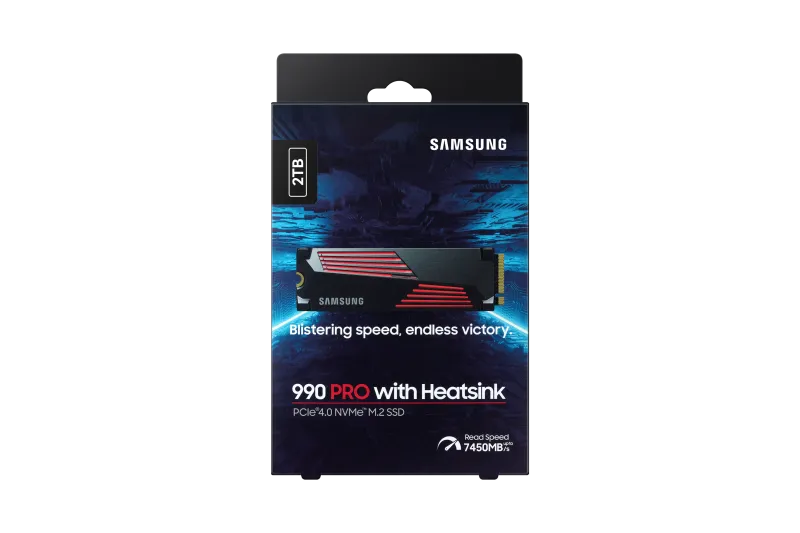 Samsung MZ-V9P2T0CW 2TB SSD 990 PRO PCIe M.2 NVMe, 8806094413755