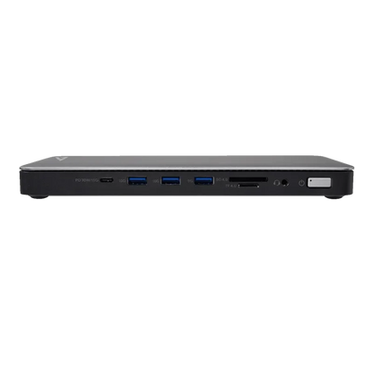 V7 DOCKTB4PT Docking Station Thunderbolt 4 Triple Alt Mode Display, 2 HDMI, 2 DisplayPort, PD 96W, 662919116199