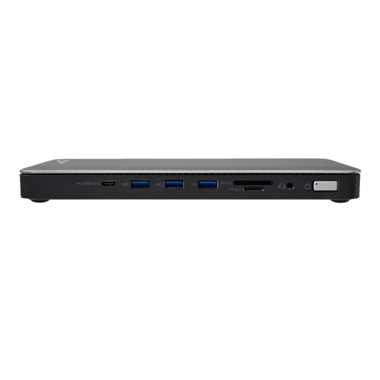 V7 DOCKTB4PT Docking Station Thunderbolt 4 Triple Alt Mode Display, 2 HDMI, 2 DisplayPort, PD 96W, 662919116199