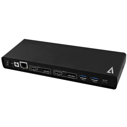 V7 UCDDS-1E Docking Station USB-C Dual DisplayLink, 2 x DisplayPort, 2 x HDMI, PD 65W, 662919100822