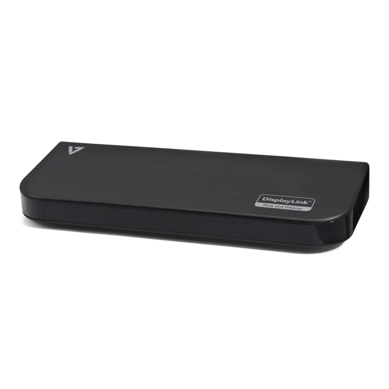 V7 UDDS2 Docking Station USB 3.0 Dual DisplayLink, 1 x HDMI, 1 X DVI, 6 x USB, 662919114928