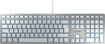 Cherry JK-1610DE-1 KC 6000 SLIM for MAC Tastatura cu fir, USB-A, DE (Germania) Layout, 4025112088698