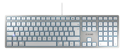 Cherry JK-1610GB-1 KC 6000 SLIM for MAC Tastatura cu fir, USB-A, GB (UK) Layout, 4025112088711