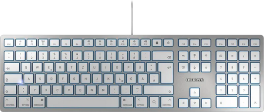 Cherry JK-1610US-1 KC 6000 SLIM for MAC Tastatura cu fir, USB-A, US Intl Layout, 4025112090158