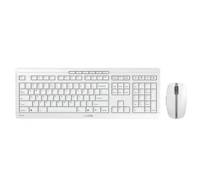 Cherry JD-8560EU-0 Stream Desktop Recharge Kit tastatura si Mouse, fara fir, US Intl, Euro Symbol Layout, Gri, 4025112095153