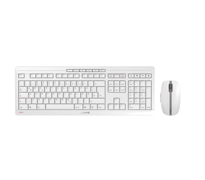 Cherry JD-8560GB-0 Stream Desktop Recharge Kit tastatura si Mouse, fara fir, GB (UK) Layout, Gri, 4025112095139