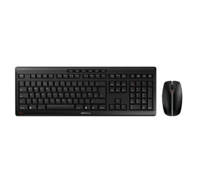 Cherry JD-8560GB-2 Stream Desktop Recharge Kit tastatura si Mouse, fara fir, GB (UK) Layout, Negru, 4025112095146