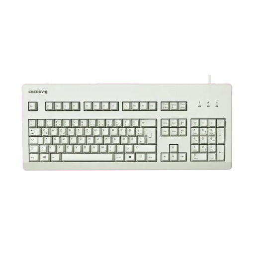 Cherry G80-3000LPCDE-0 G80-3000 Tastatură mecanică (MX black), DE (Germania) Layout, gri, 4025112058530