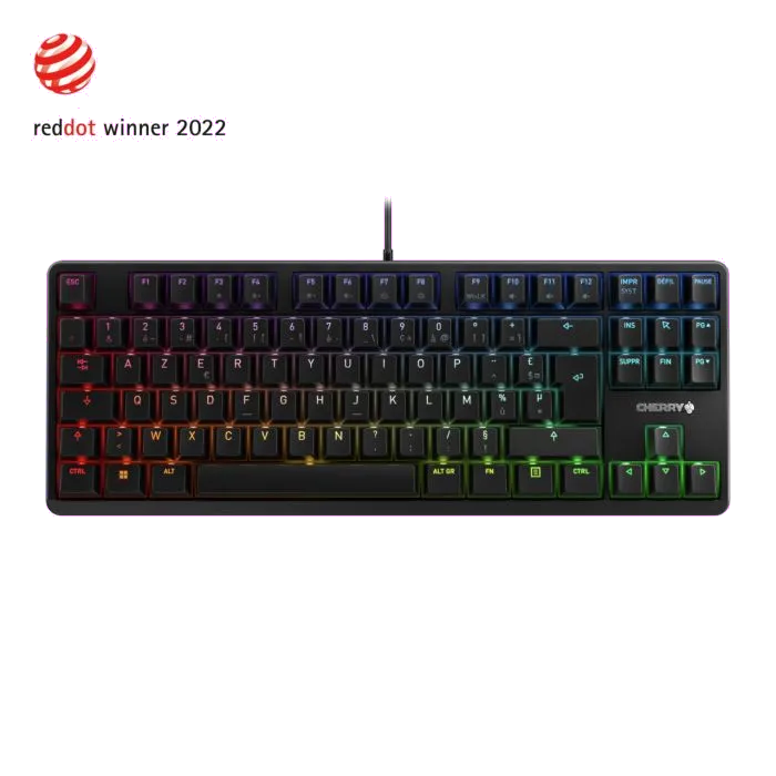 Cherry G80-3833LWBFR-2 G80-3000N RGB TKL Tastatura mecanica iluminata, FR (Franța) Layout, MX3831, 4025112095573