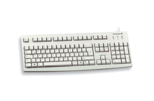 Cherry G83-6105LUNDE-0 G83-6105 Tastatură business 105 taste, cu fir, DE (Germania) Layout, gri, 4025112010330