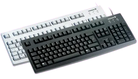 Cherry G83-6105LUNFR-2 G83-6105 Tastatură business 105 taste, cu fir, FR (Franța) Layout, negru, 4025112028779