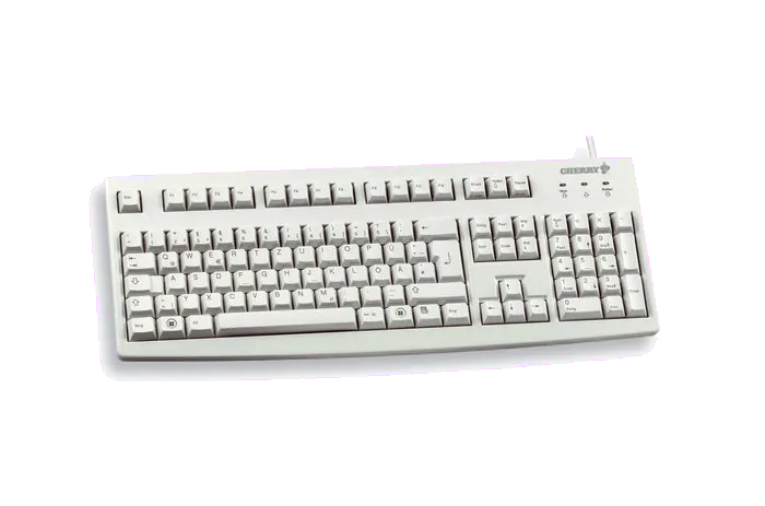 Cherry G83-6105LUNGB-0 G83-6105 Tastatură business 105 taste, cu fir, GB (UK) Layout, gri, 4025112010606