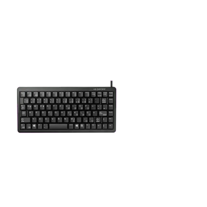 Cherry G84-4100LCAUS-2 G84-4100 Tastatură compactă, US Layout, negru, USB-A, PS/2, 4025112062513