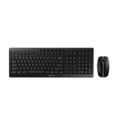 Cherry JD-8500EU-2 Stream Desktop Kit tastatură si mouse, fără fir, US Intl + Euro Layout, Negru, 4025112090806