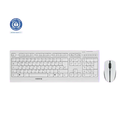 Cherry JD-0410DE-0 B.Unlimited 3.0 Kit tastatură si mouse, fără fir, DE (Germania) Layout, Gri, 4025112086724