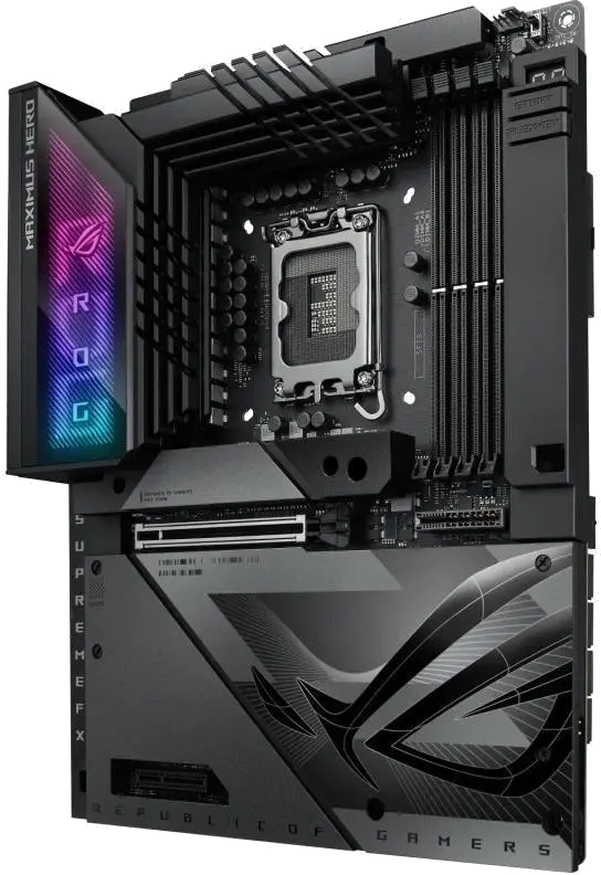 Asus ROG MAXIMUS Z790 HERO BTF ROG MAXIMUS Z790 HERO BTF placa de baza LGA1700 4x DDR5 1x PCIE 5.0, 4711387523803