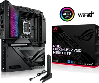 Asus ROG MAXIMUS Z790 HERO BTF ROG MAXIMUS Z790 HERO BTF placa de baza LGA1700 4x DDR5 1x PCIE 5.0, 4711387523803