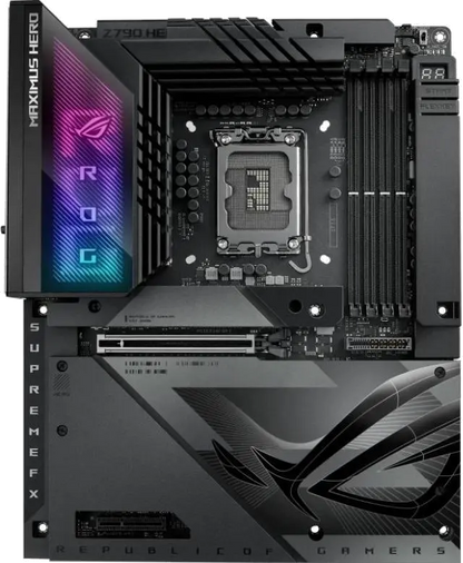 Asus ROG MAXIMUS Z790 HERO BTF ROG MAXIMUS Z790 HERO BTF placa de baza LGA1700 4x DDR5 1x PCIE 5.0, 4711387523803