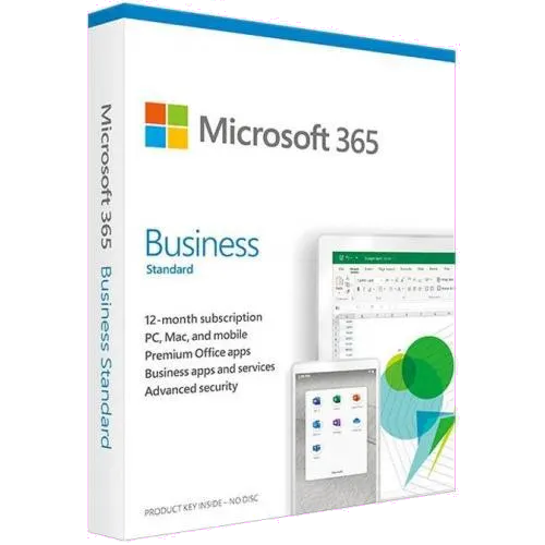 Microsoft KLQ-00650 Licenta Cloud Retail Microsoft 365 Business Standard Eng 1 user 1 an Medialess, 889842861259