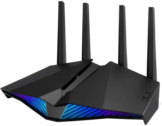 Asus 90IG07W0-MO3B10 RT-AX82U V2 AX5400 Dual Band WiFi 6 Gaming Router Mobile Game Mode AiMesh suppor, 4718017648684