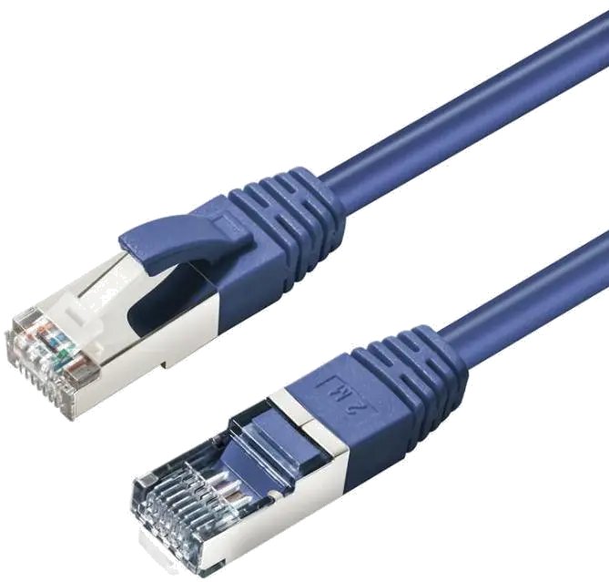 MicroConnect SSTP6015B Patch cord 1.5m S/FTP CAT6 Blue LSZH, 5711045835711