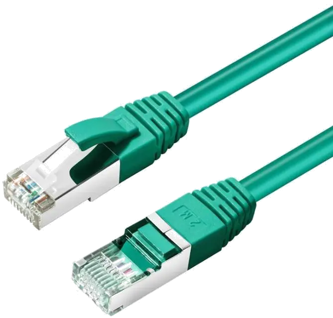 MicroConnect SSTP6015G Patch cord 1.5m S/FTP CAT6 Green LSZH, 5711045466465