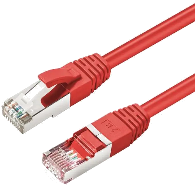 MicroConnect SSTP6015R Patch cord 1.5m S/FTP CAT6 Red LSZH, 5711045466502