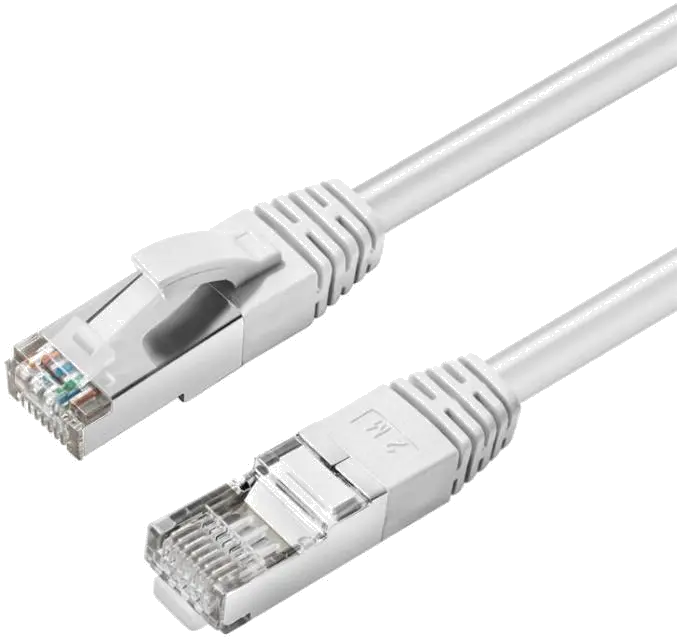 MicroConnect SSTP6015W Patch cord 1.5m S/FTP CAT6 White LSZH, 5711045466403